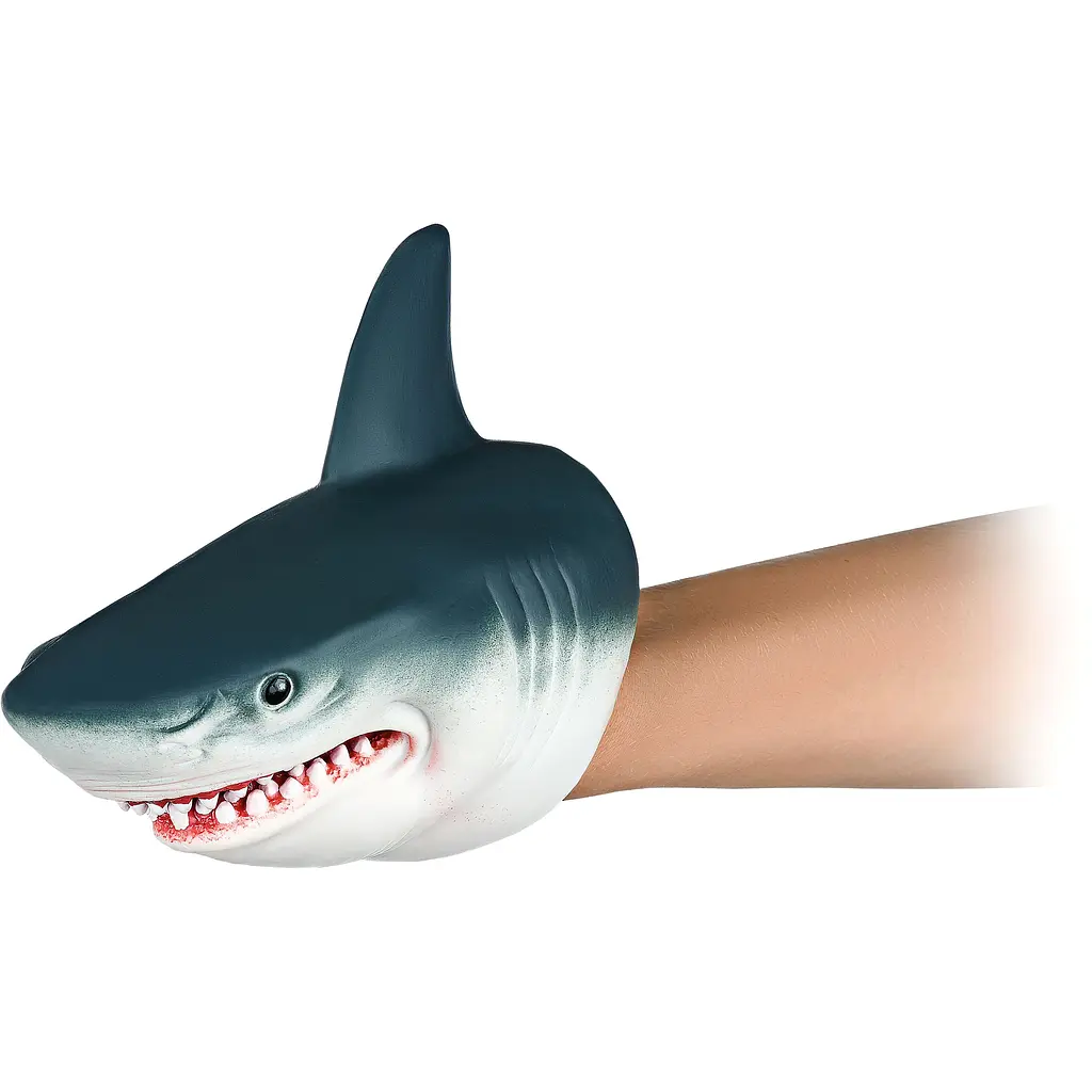 М'яка іграшка на руку Same Toy Акула 16 см (X301Ut) - фото 4