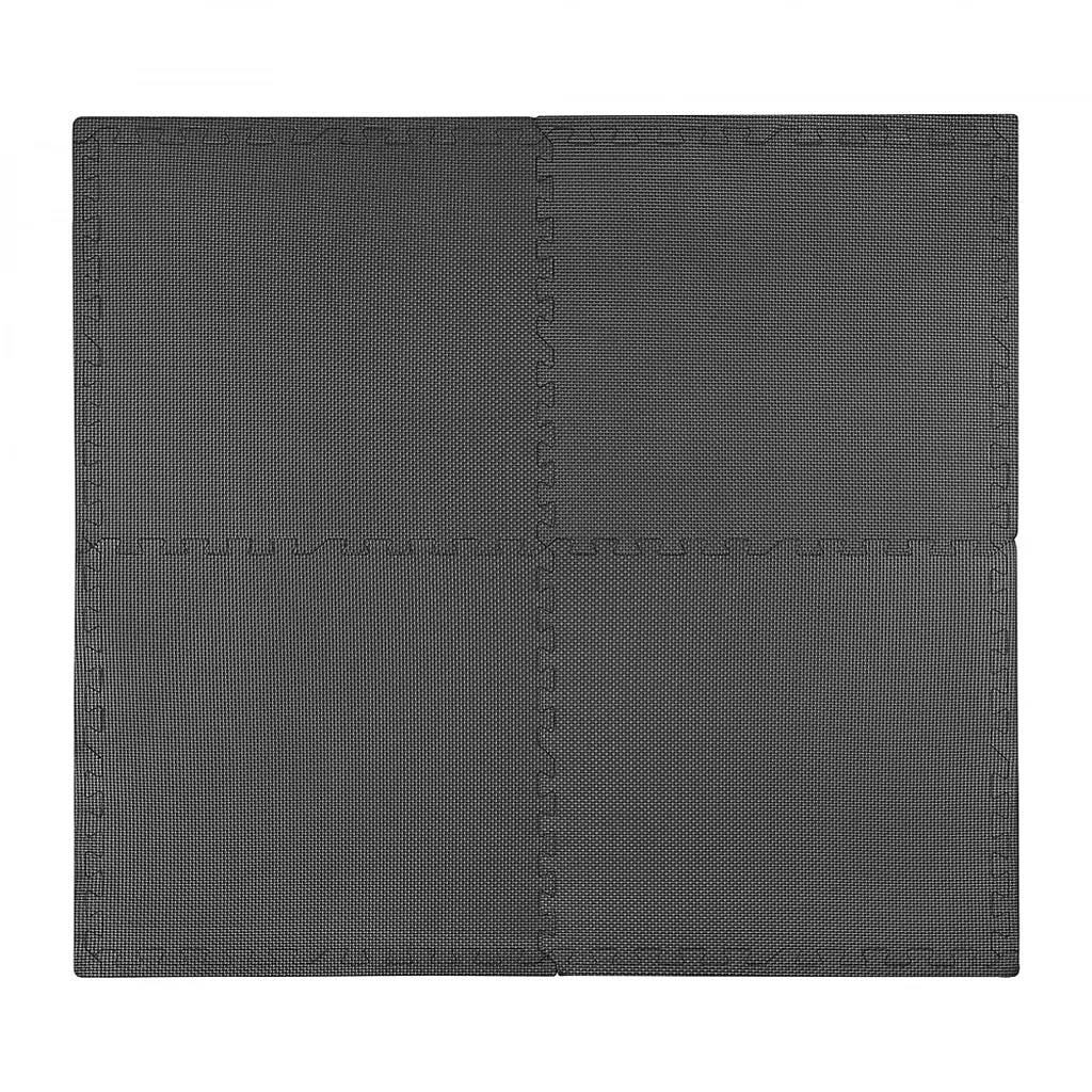 Мат-пазл (ласточкин хвіст) 4FIZJO Mat Puzzle EVA 120 x 120 x 1 cм Black 4FJ0060 (P-5907222931011) - фото 2