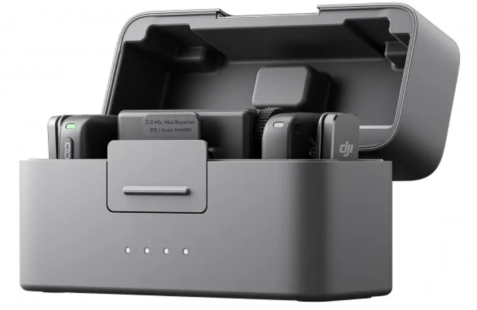 Набір - бездротова мікрофонна радіосистема для смартфона камери DJI Mic Mini 2TX + 1RX + Charging Case (CP.RN.00000433.01) - фото 3