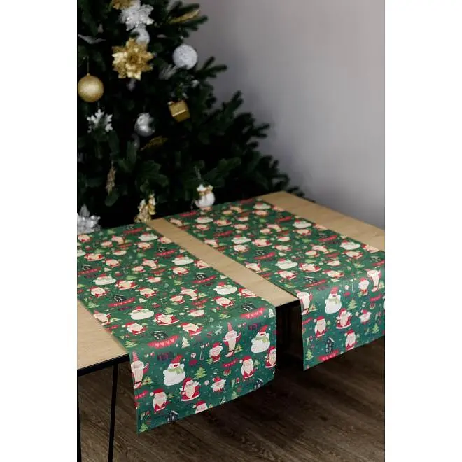 Салфетка Прованс Санта на зеленом 40х40 см (35754) - фото 6