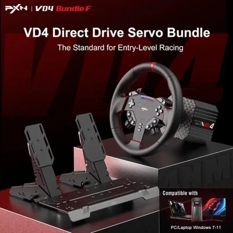 Кермо PXN VD4 Bundle for PC (PXN-VD4 Bundle EU) - фото 7