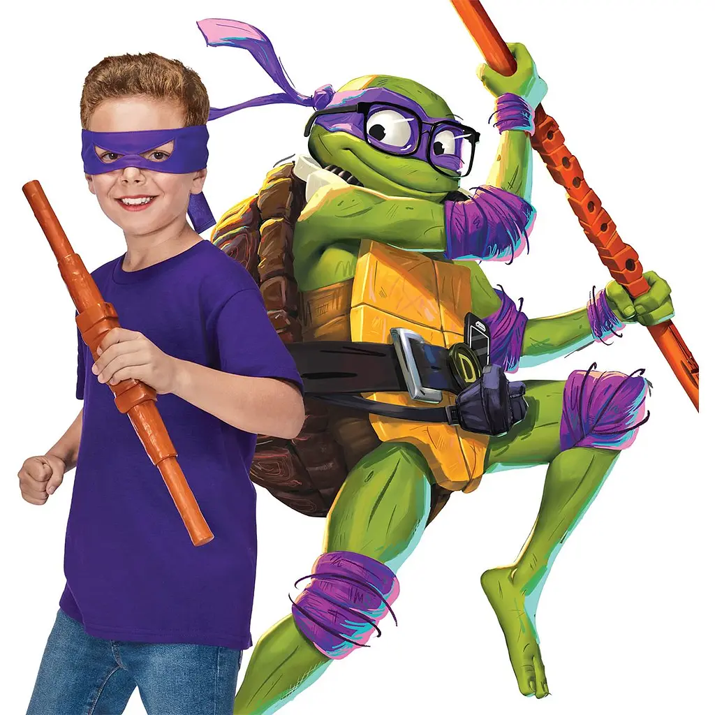 Набір іграшкової зброї TMNT Черепашки-ніндзя Movie III Жердина Бо Донателло (83522) - фото 4