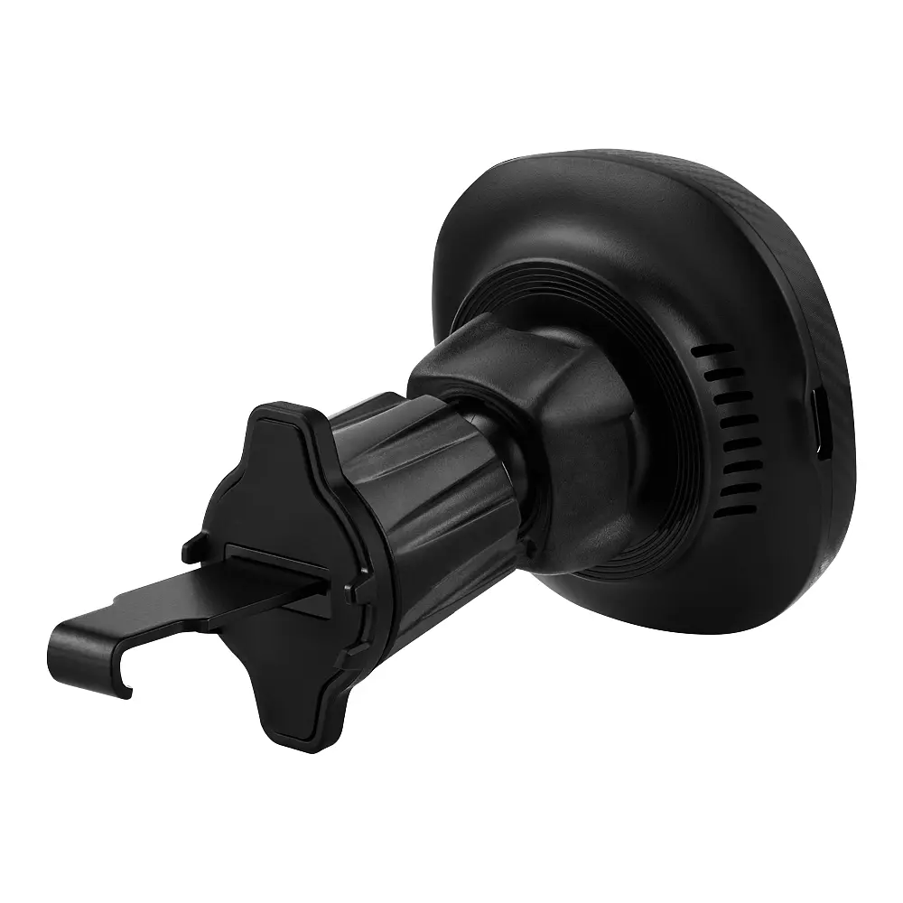 Утримувач мобільного телефону Brevia AirVent Ultra Mag Charge 15W з безпровідною зарядкою (48000) - фото 2
