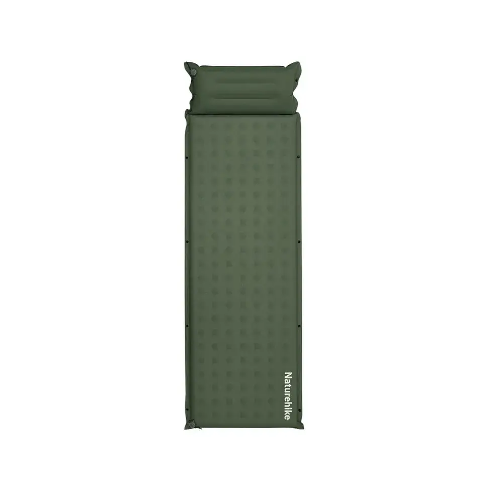 Туристичний килимок Naturehike CNK2550WS025, вологостійкий, 200х65х3 см, зелений (6977465868817)