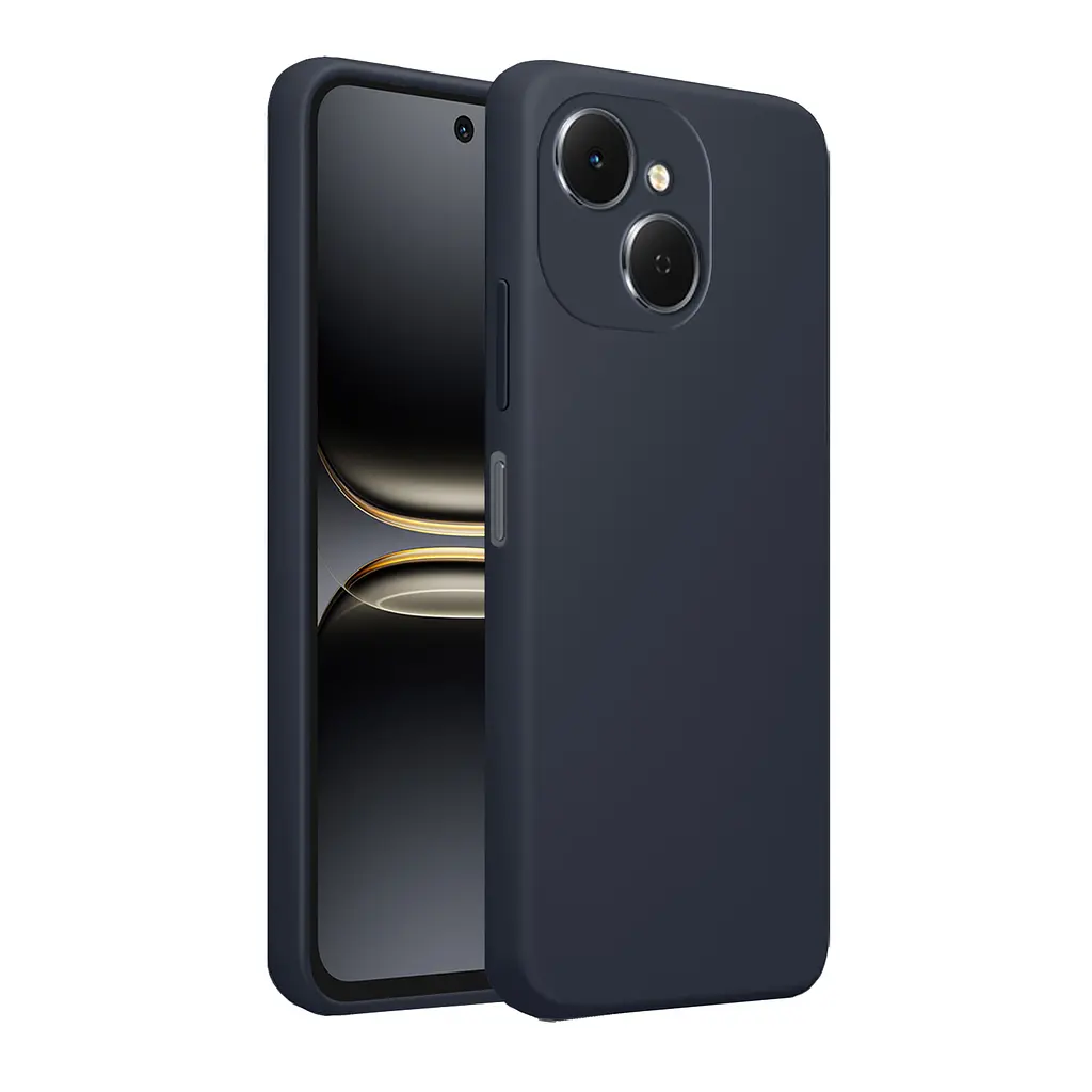 Чохол MAKE Tecno Spark 40C Silicone Ink Black - фото 4