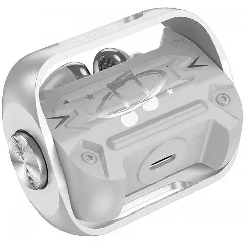 Наушники беспроводные Hoco EW55 Trendy BT Gaming Headset серебристые 6942007605229 - фото 3