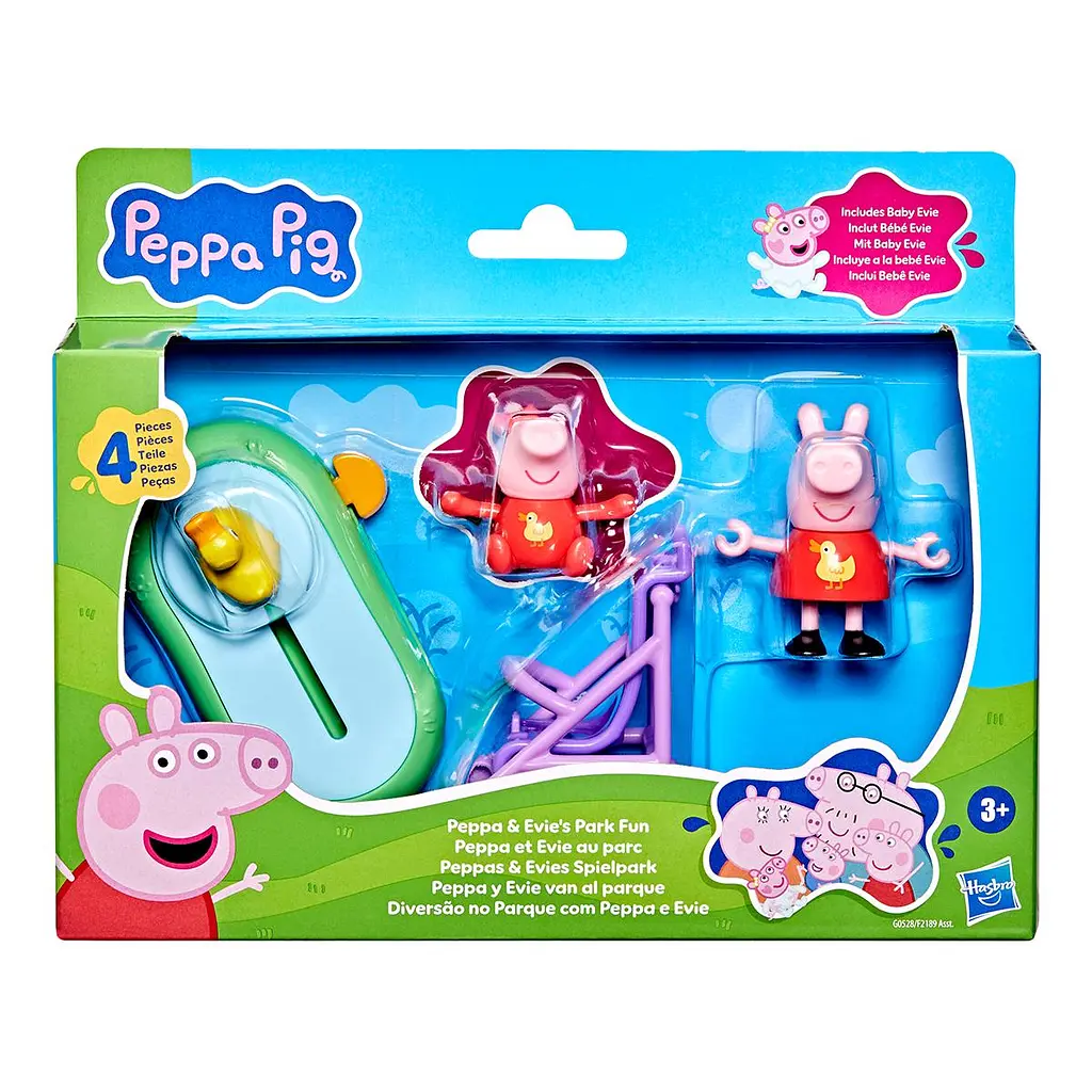 Ігровий набір PEPPA FIGURINES серії "Моменти з Пеппою" – СЕСТРИЧКИ НА ПРОГУЛЯНЦІ Peppa Pig G0528 - фото 7