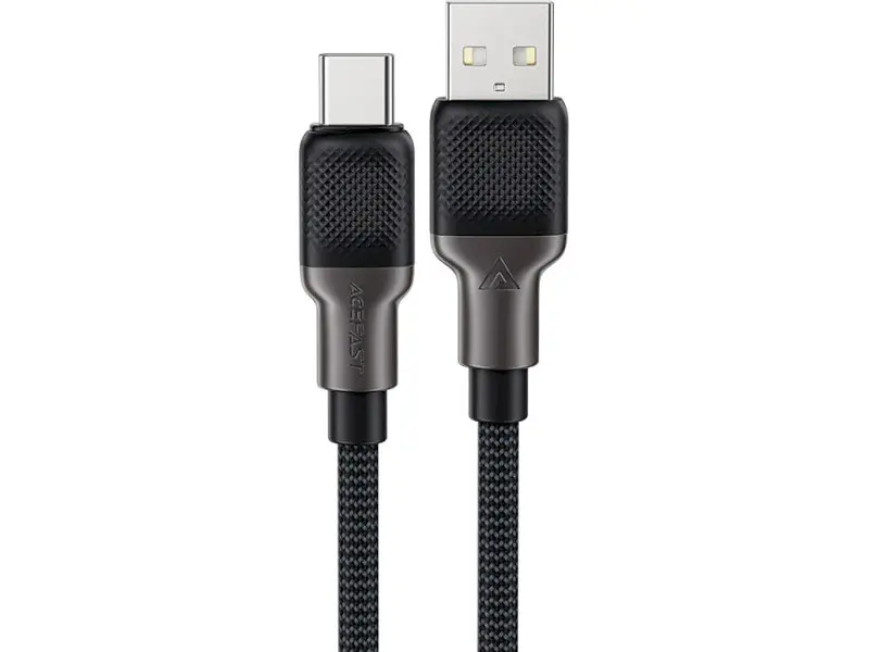 Кабель Acefast C10-04 USB-A to USB-C 1.2м Black (6974316283126)