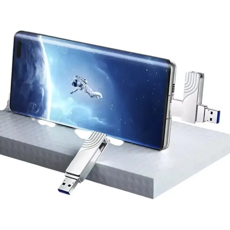 Флеш-накопитель USB Borofone BUD3 USB3.0 Type-C 128 ГБ с высокой скоростью передачи данных (37591-01_525) - фото 4