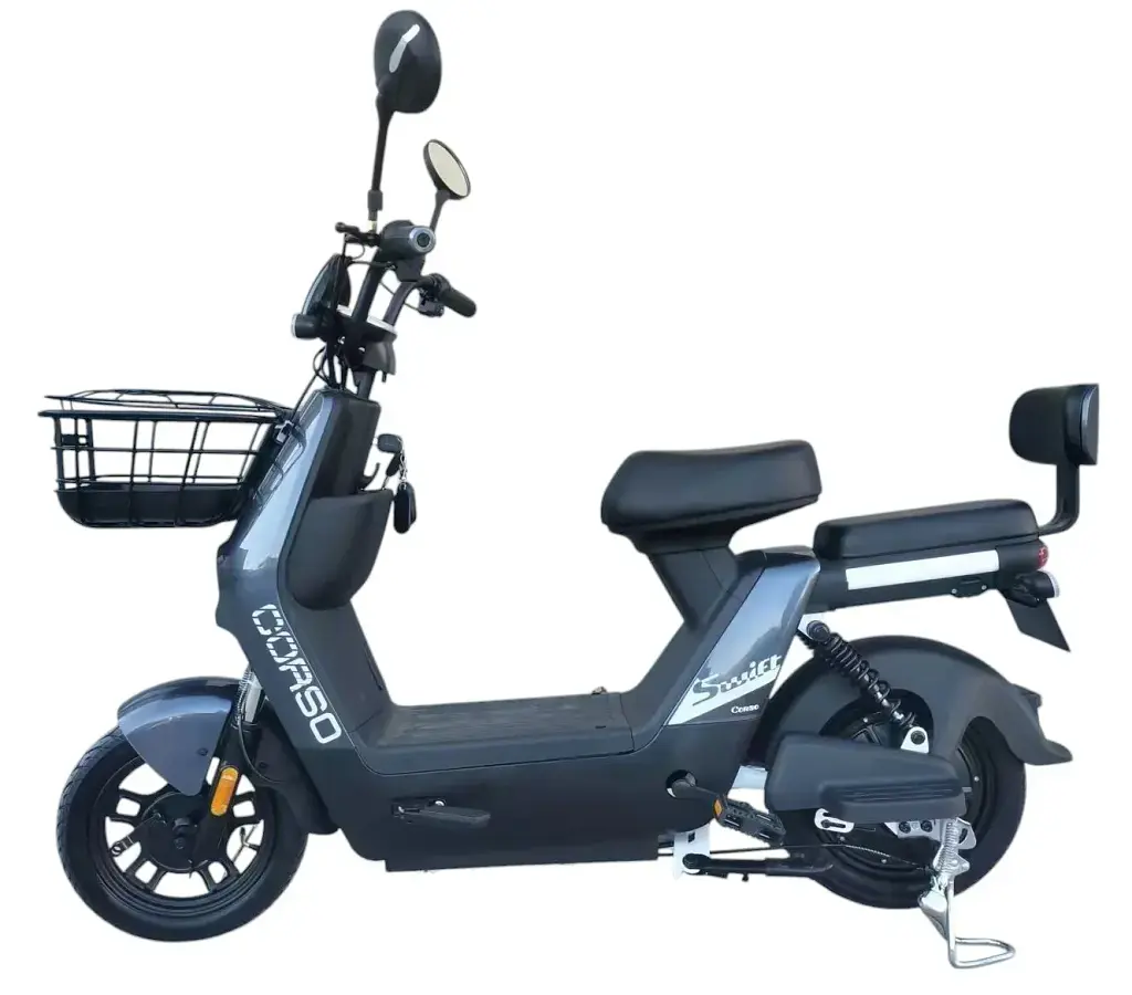 Электроскутер Двухместный Corso Swift SW (500W/60V/20Ah) Серый - фото 2