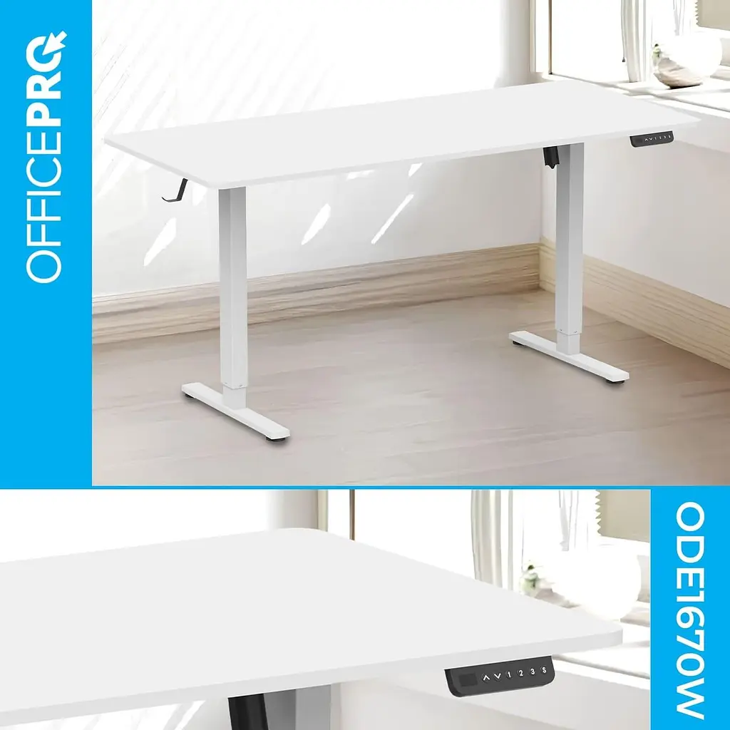 Геймерский стол OfficePro ODE1670W (ODE1670W) - фото 10
