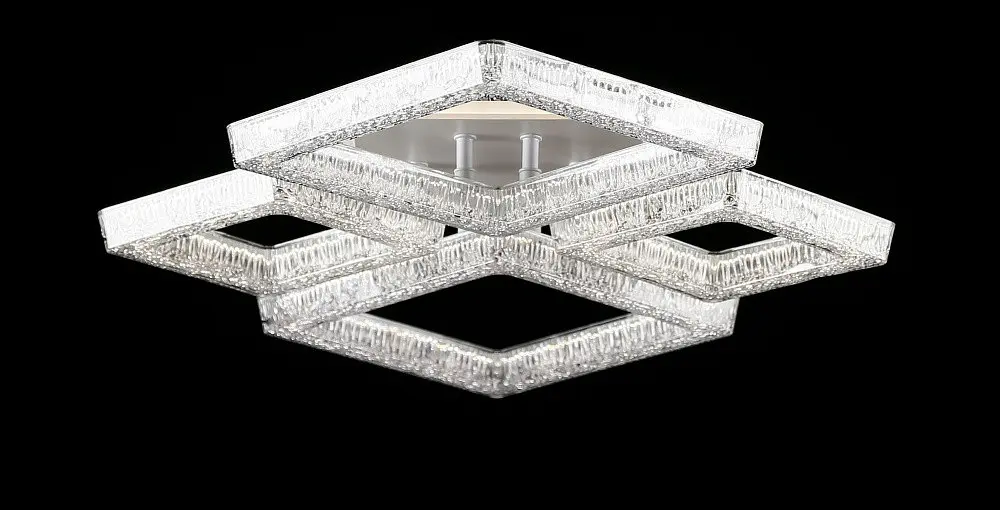 Світлодіодна люстра Splendid Ray LS/2S+2B LED (WH), білий, 60 Вт, від 8-16 м² - фото 5