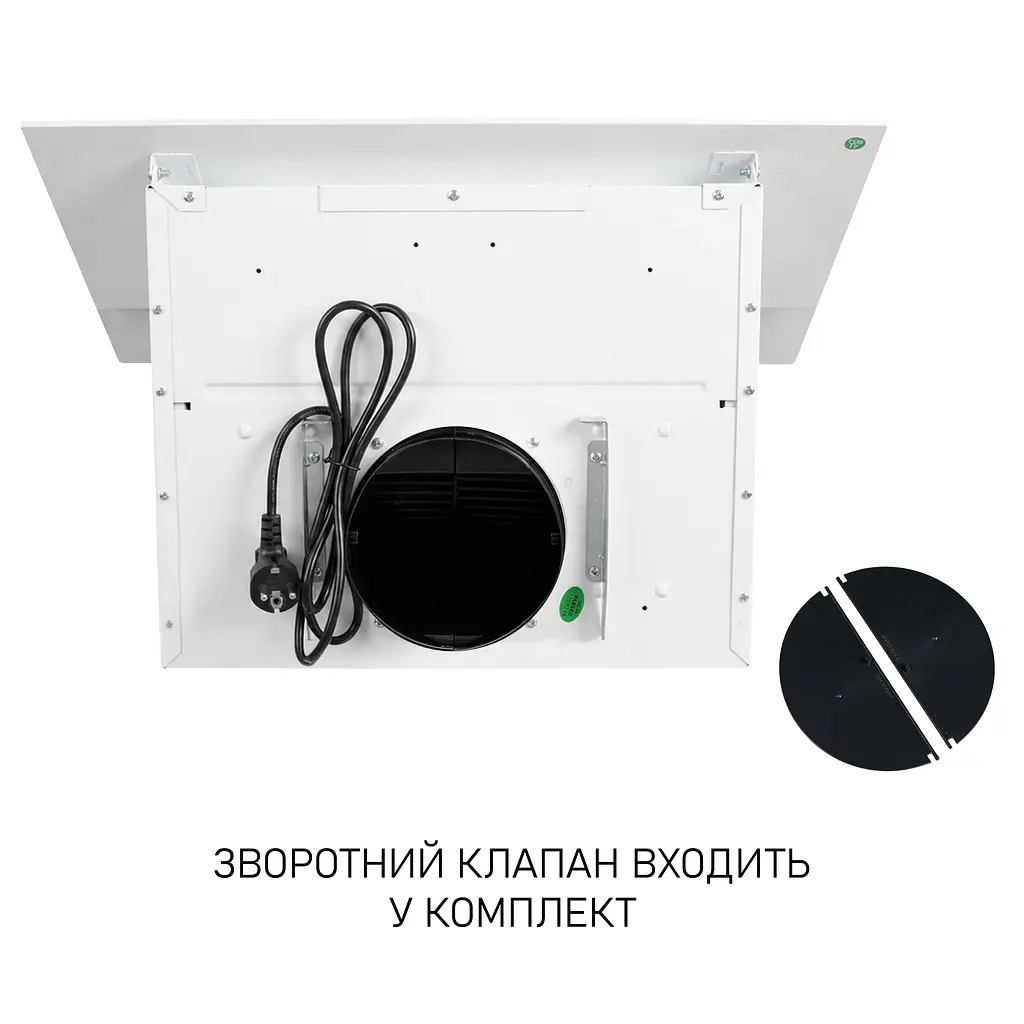 Витяжка декоративна похила Minola HVS 6812 WH 1200 LED - фото 10