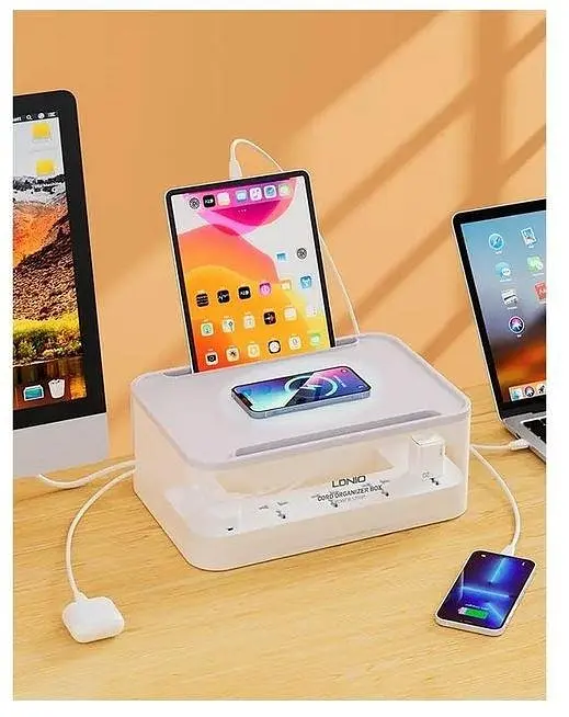 Мережевий фільтр-продовжувач LDNIO SN5310 Management Power Strip Box - фото 3