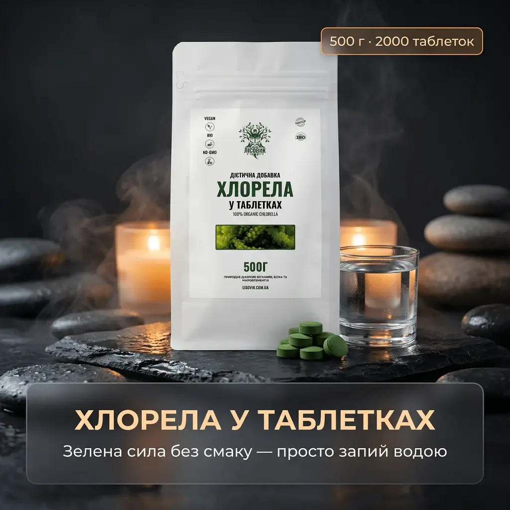 Хлорела у таблетках 500 г - фото 2