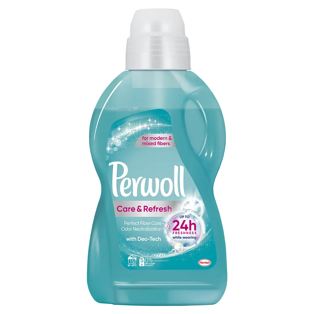 Засіб для прання Perwoll Догляд та освіжаючий ефект, 0.9 л (777475) - фото 2