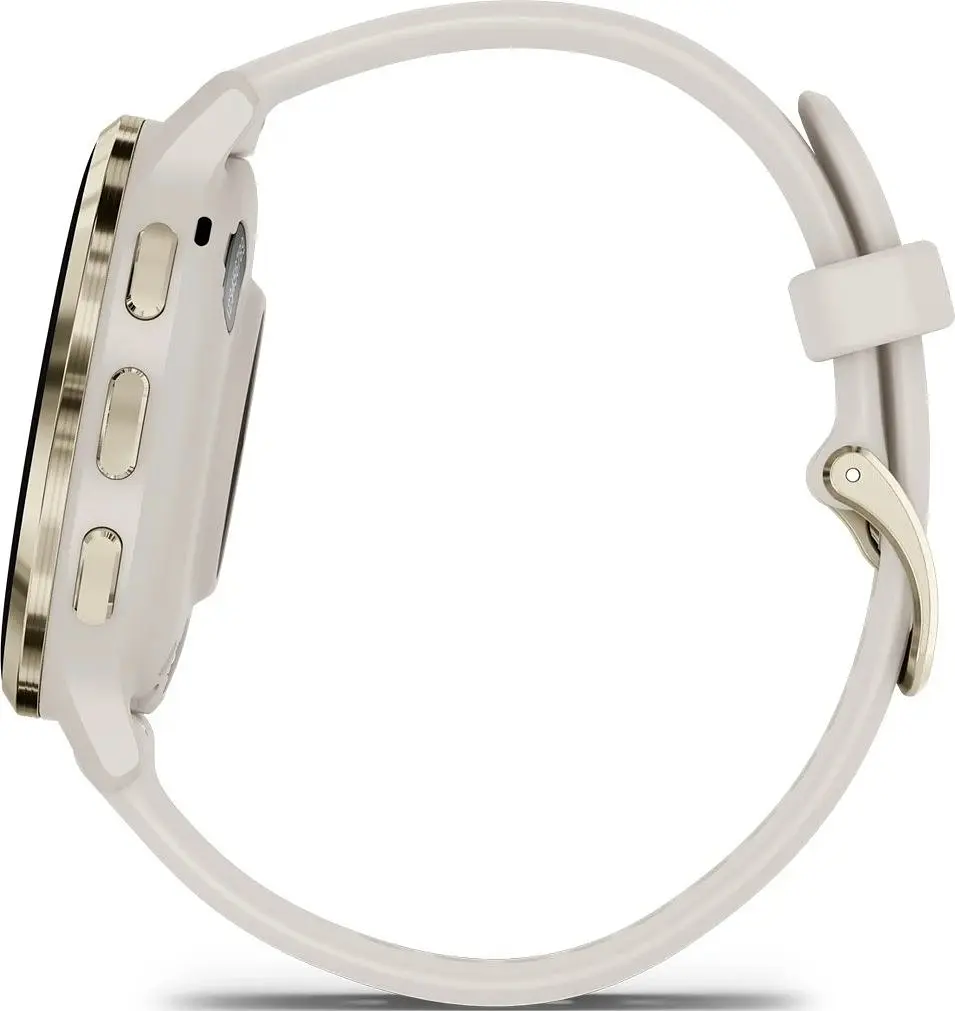 Смарт-годинник Garmin Venu 3S Soft Gold S. Steel Bezel w. French Gray Case and S. Band (010-02785-02/52) - фото 5
