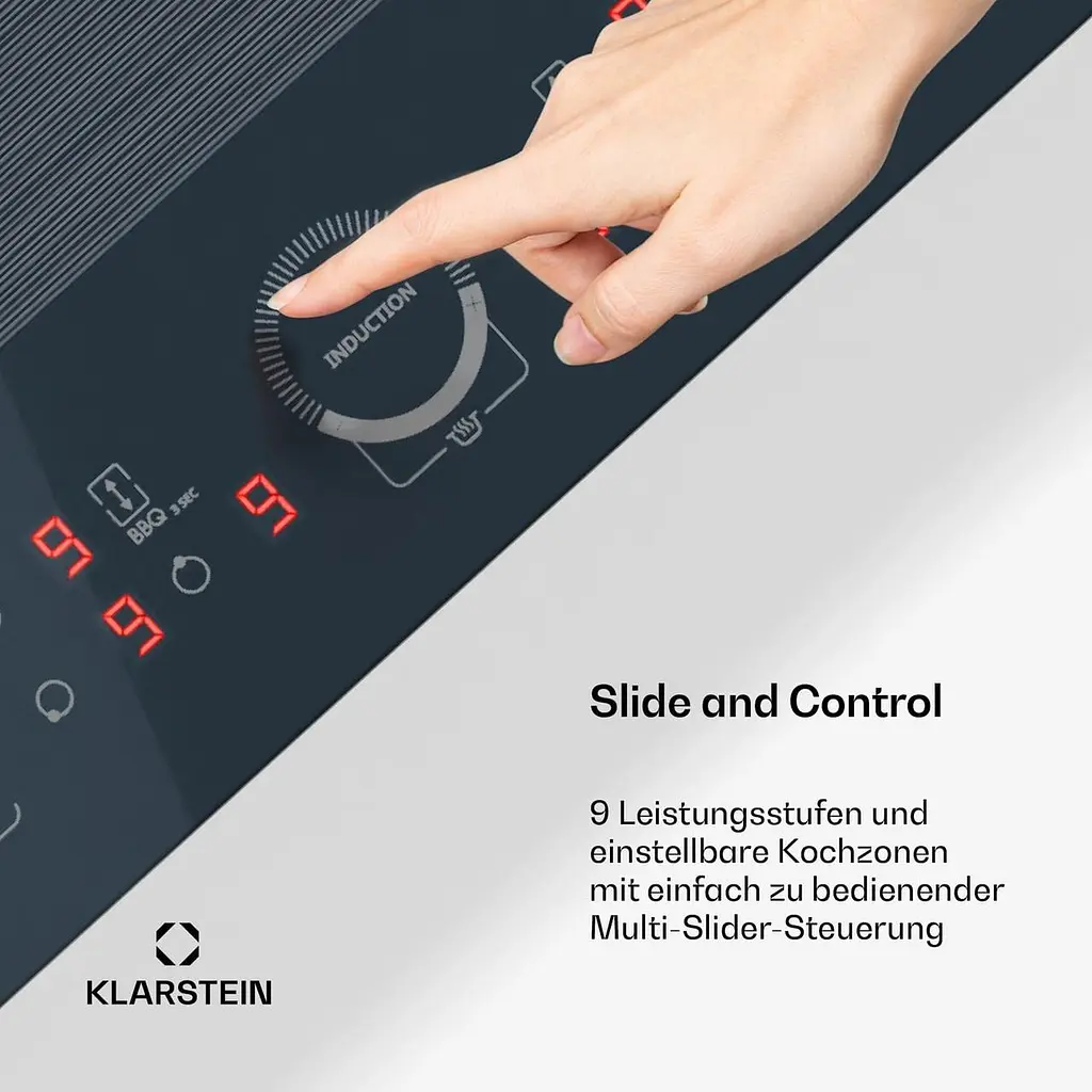 Индукционная плита Klarstein Delicatessa 90 Full Flex (10046558) - фото 6