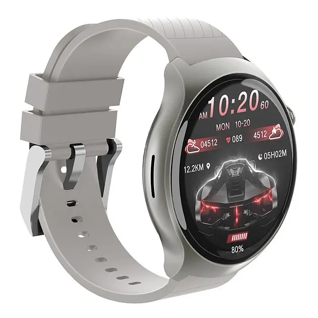 Смарт-годинник Howear Watch 4 Pro Amoled+IP67 Silver - фото 3