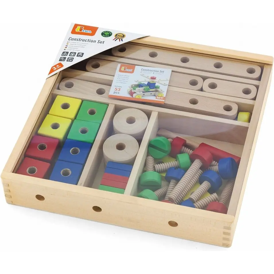 Конструктор Viga Toys 53 елементи (50490) - фото 6