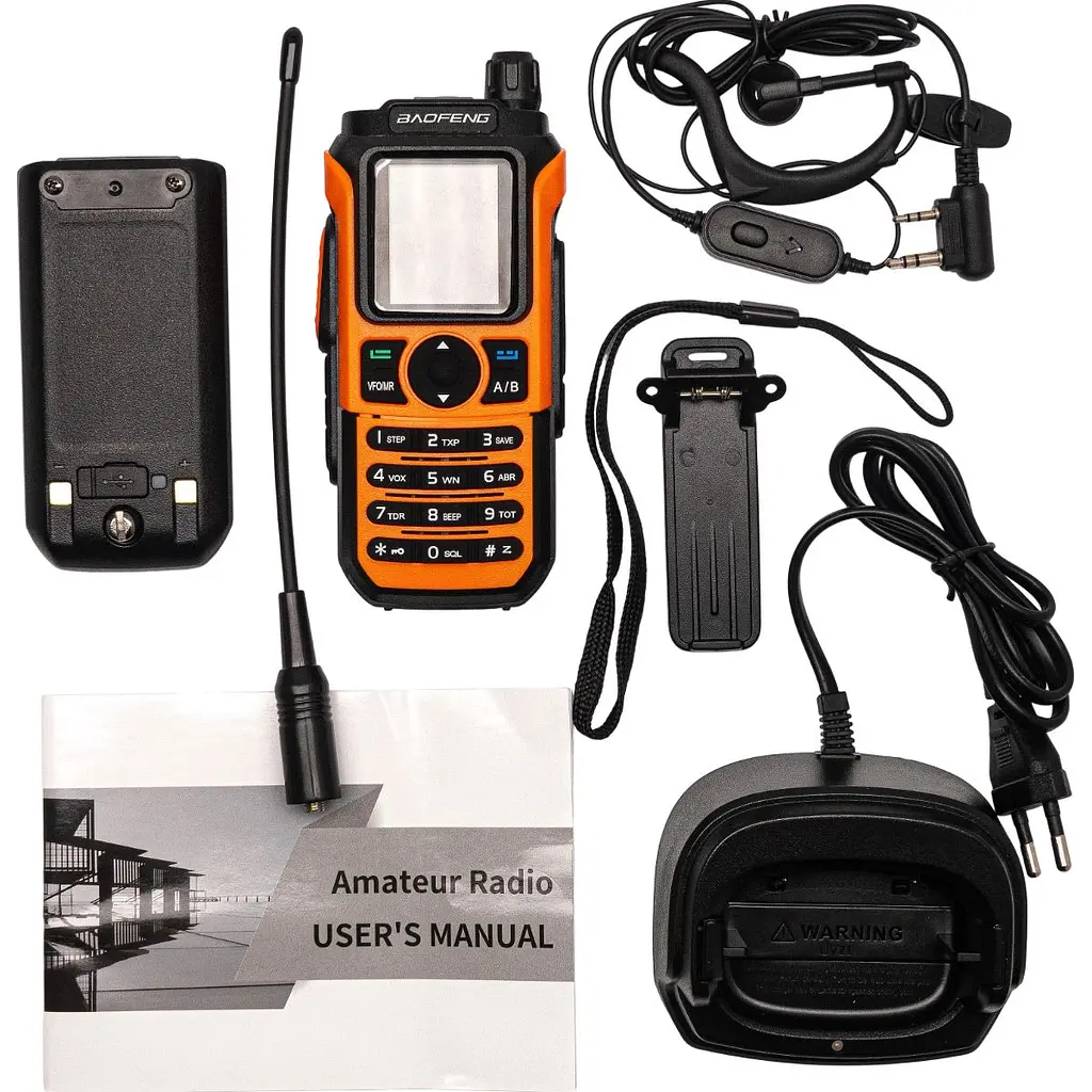 Рація Baofeng UV-21M Orange [141728] - фото 9