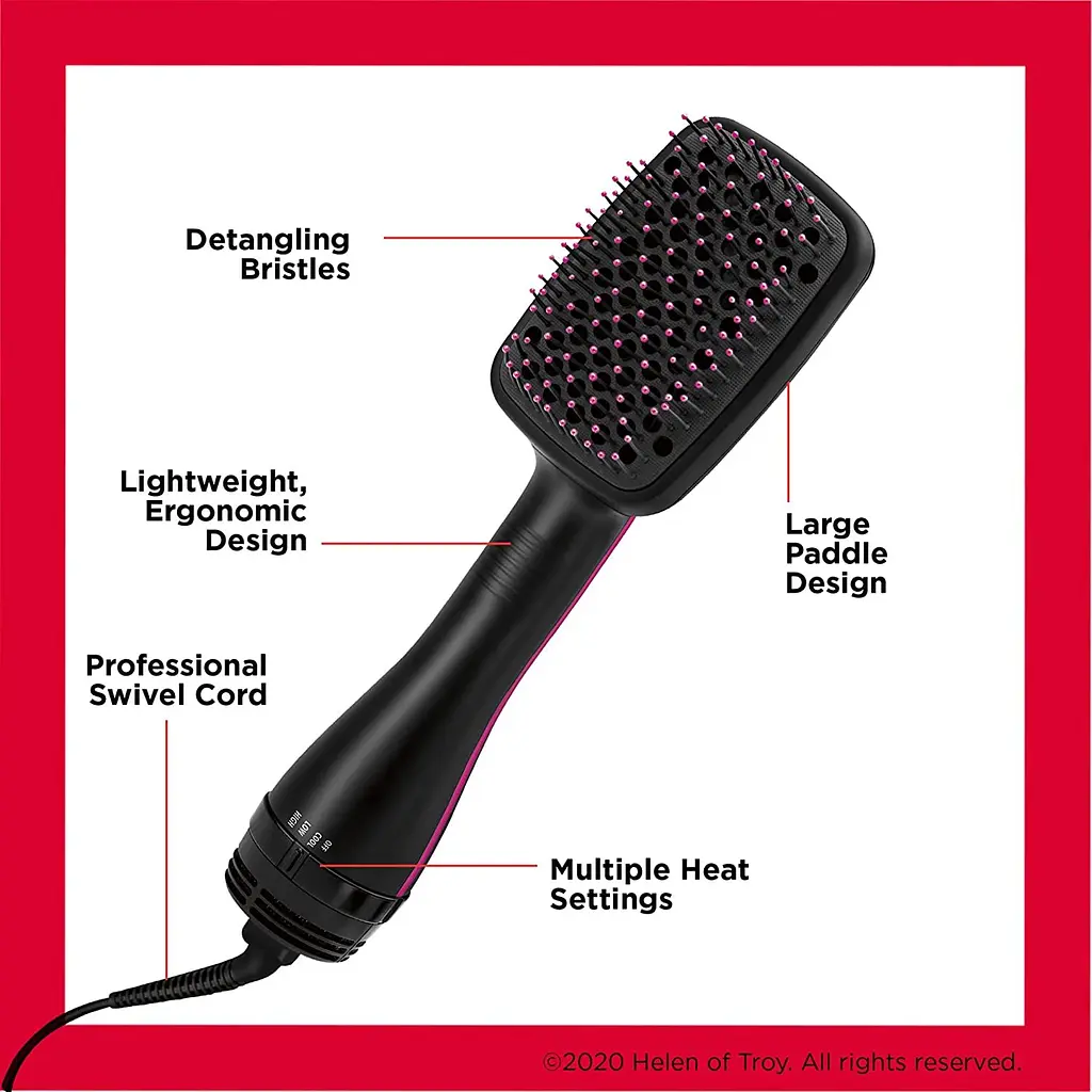 Фен-щітка Revlon Perfect heat One-Step (RVDR5212E3) - фото 3