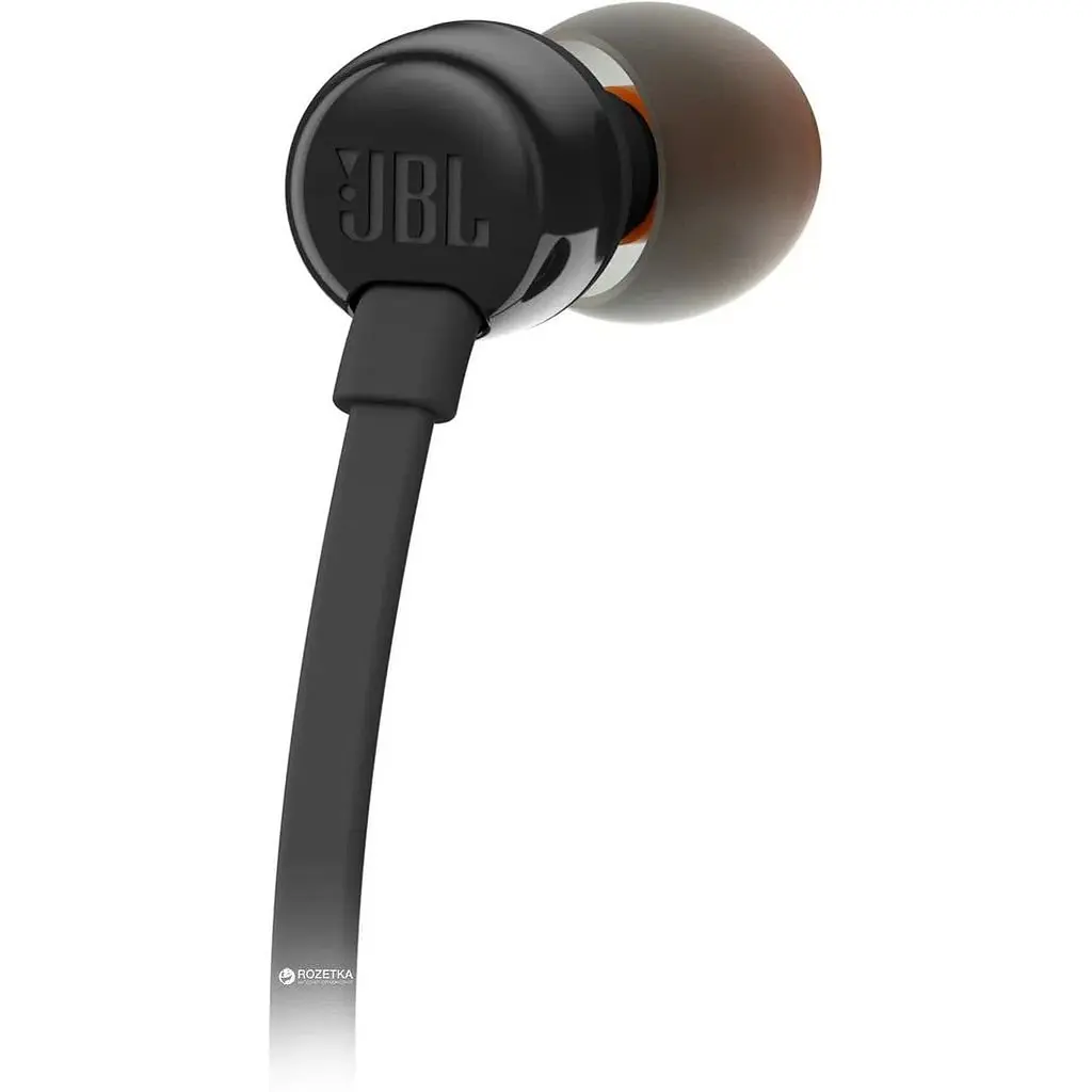 Навушники JBL T110 Tune провідна гарнітура чорна - фото 3