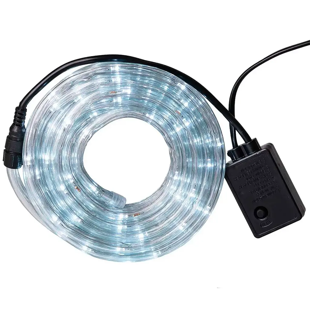 Гірлянда GarlandoPro Дюралайт вулична 480 LED довжина 16 м морозостійка, білий (DR20МW) - фото 7