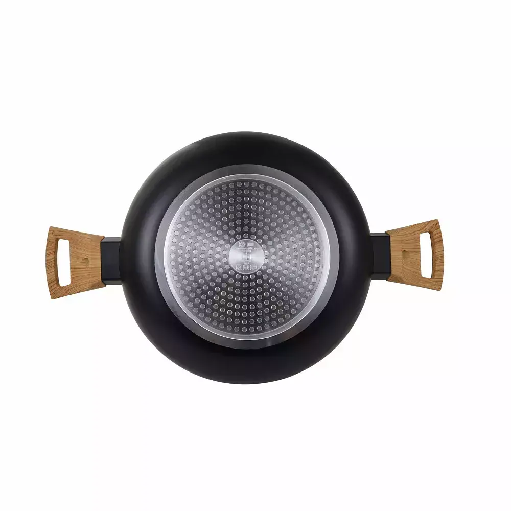 Сотейник з кришкою Bergner Earth black 28 см (BG-32038-BK) - фото 4