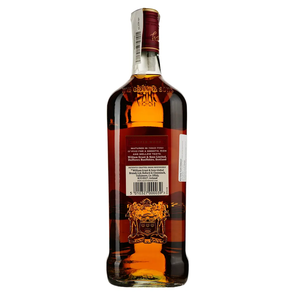 Виски Grants Triple Wood, 40%, 1 л (33056) - фото 2