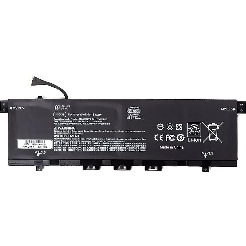 Акумулятор PowerPlant для ноутбуків HP Envy X360 13-AG (KC04XL) 15.4V 3454mAh (NB461424) - фото 2