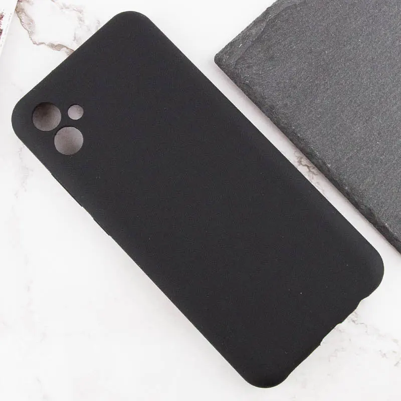 Чохол Silicone Cover Lakshmi Full Camera (AAA) для Samsung Galaxy A05 Чорний / Black - фото 5