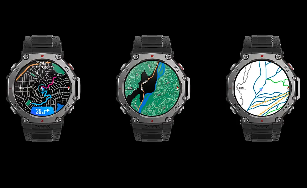 Розумний годинник Amazfit T-Rex 3 Onyx Black (чорний) A2322 - фото 8