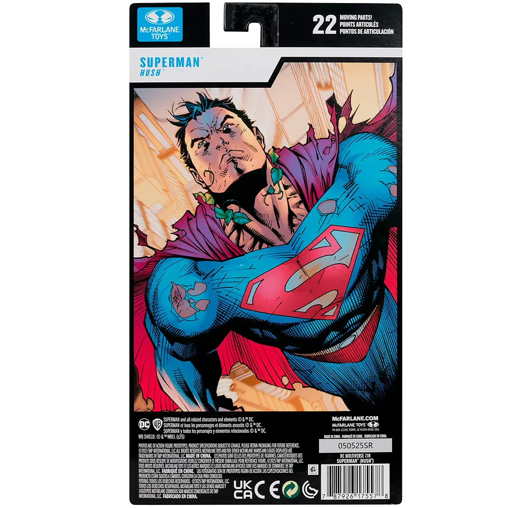 Фигурка DC Comics Superman – Hush – 7in (Супермен) - фото 6