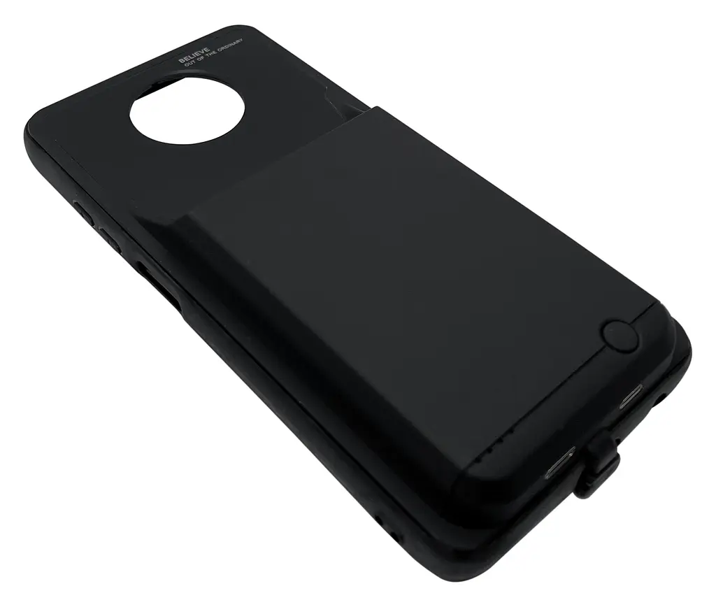 Чехол-аккумулятор XON PowerCase для Xiaomi Redmi Note 9 6000 mAh Черный (PCBS3409168B 1592) - фото 7