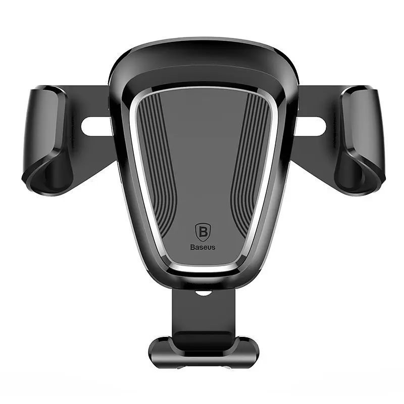 Автодержатель Baseus Gravity Car Mount Holder (SUYL-01) Black [64534] - фото 4
