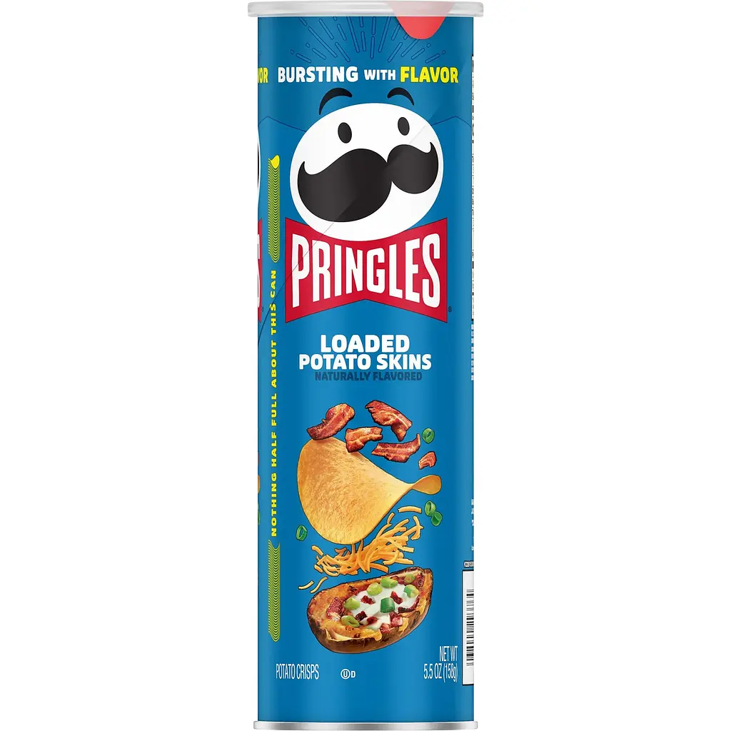 Чіпси Pringles Loaded Potato Skins 158 г
