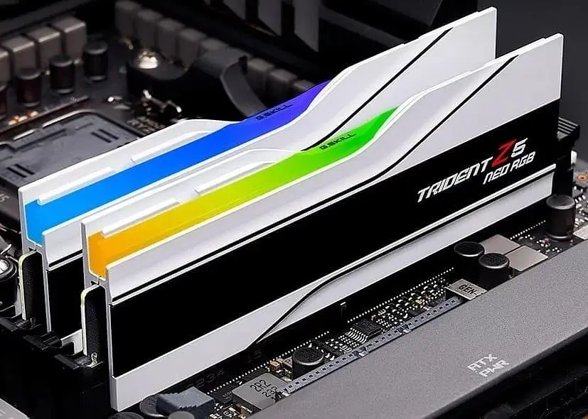 Модуль пам'яті G.Skill DDR5 64GB (2x32) Trident Z5 Neo RGB White 6000Mhz AMD EXPO (F5-6000J2636H32GX2-TZ5NRW) - фото 3