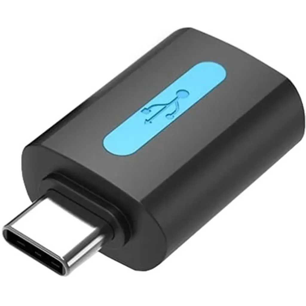 Перехідник Vention USB-A to USB-C Black (CDTB0) [170495] - фото 2