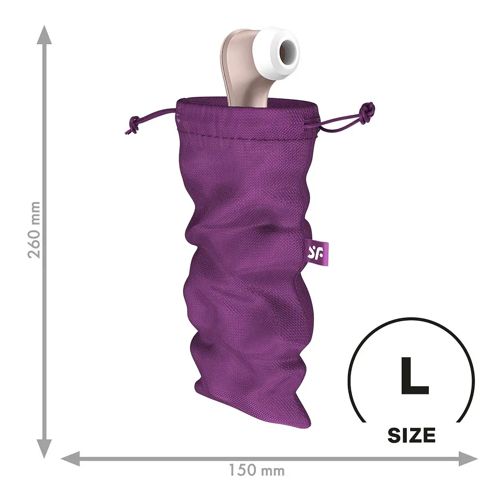 Мішечок для зберігання іграшок Satisfyer Treasure Bag L Violet Satisfyer IG059976; SX0550 98413