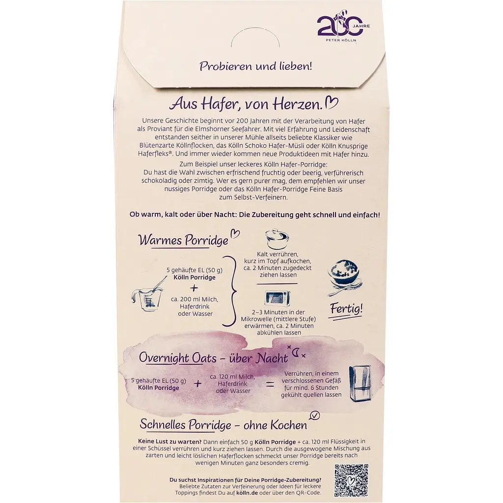 Каша овсяная Kolln с ягодами 375 г - фото 2