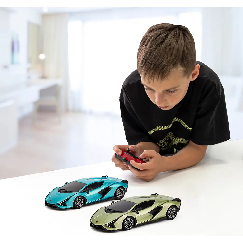 Радіокерована іграшка KS Drive Lamborghini Sian 1:24, 2.4Ghz зелений (124GLSG) - фото 8