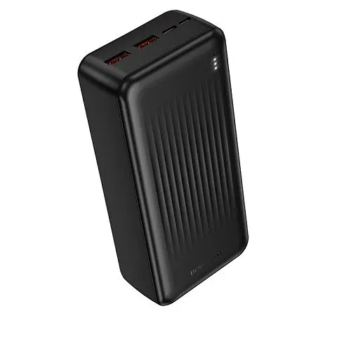 Універсальна мобільна батарея BOROFONE BJ80B Clever 22.5W+PD20W 30000mAh чорна - фото 2