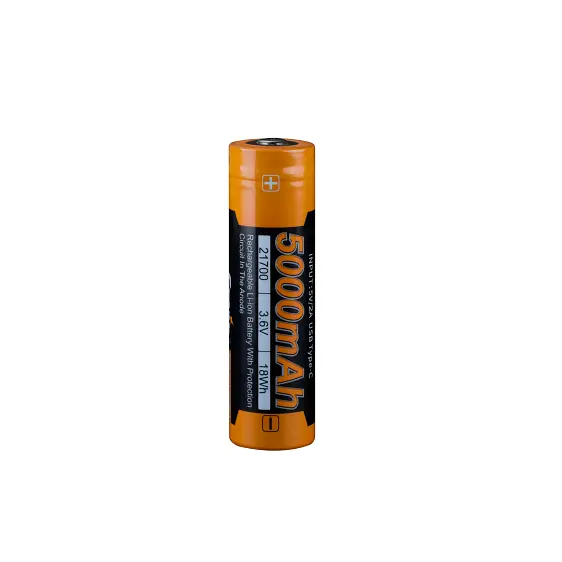 Акумулятор 21700 Fenix 5000mAh li-ion заряджається usb Type-C (ARB-L21-5000U) - фото 2