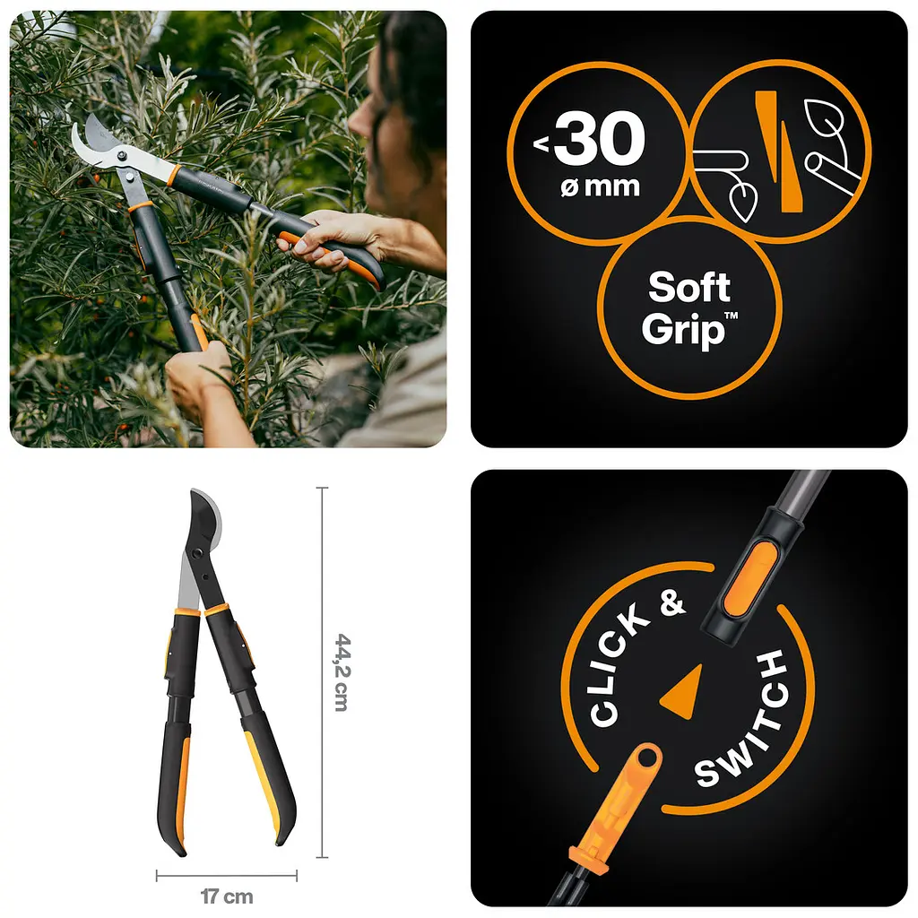 Насадка-сучкоріз Fiskars OneClick™ (1082707) - фото 2
