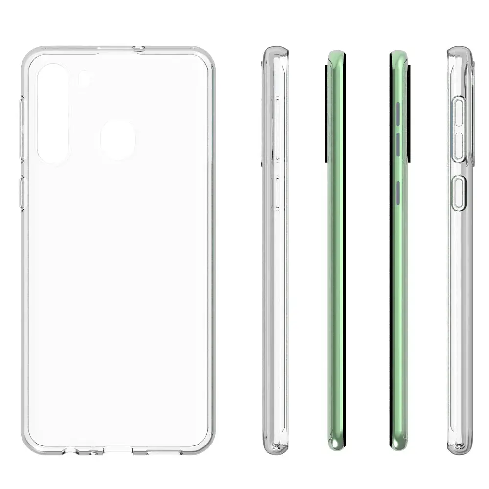 Силиконовый чехол BeCover для Samsung Galaxy A21 SM-A215 Transparancy (704883) - фото 2