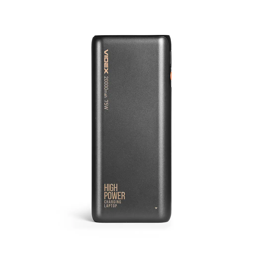 Павербанк 20000mAh VIDEX VPB-202C 75W Black VIDEX (28501-000) - фото 2