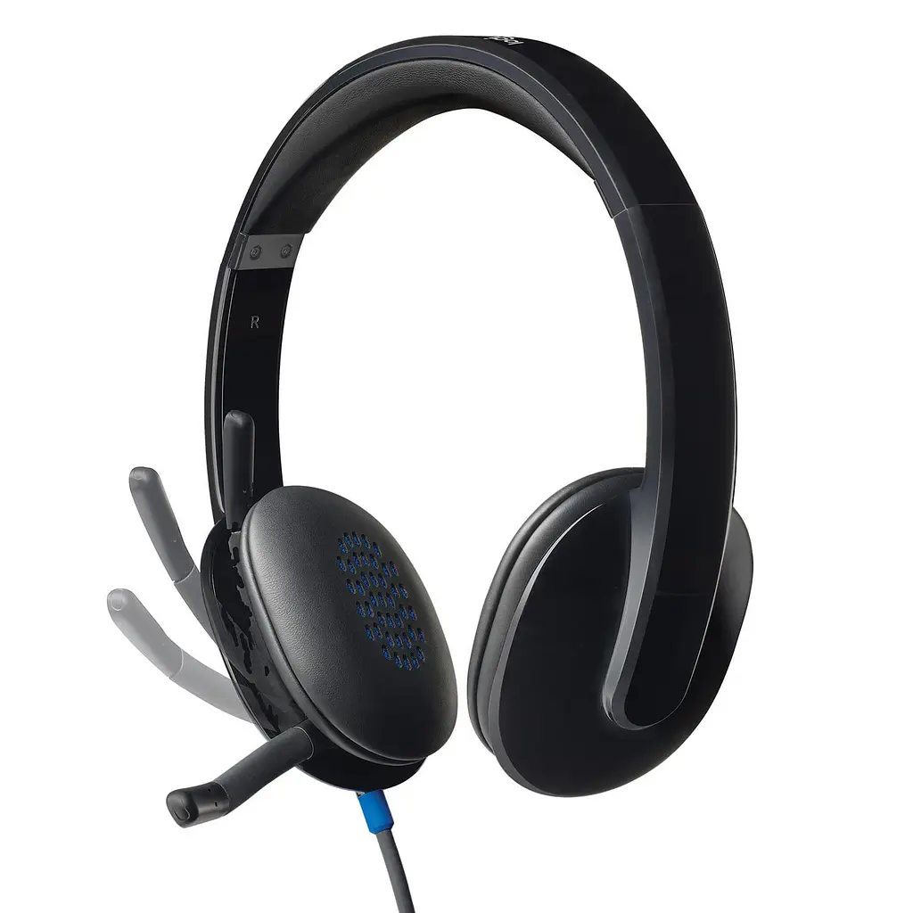 Комп'ютерна гарнітура Logitech H540 USB Black (981-000480) - фото 2