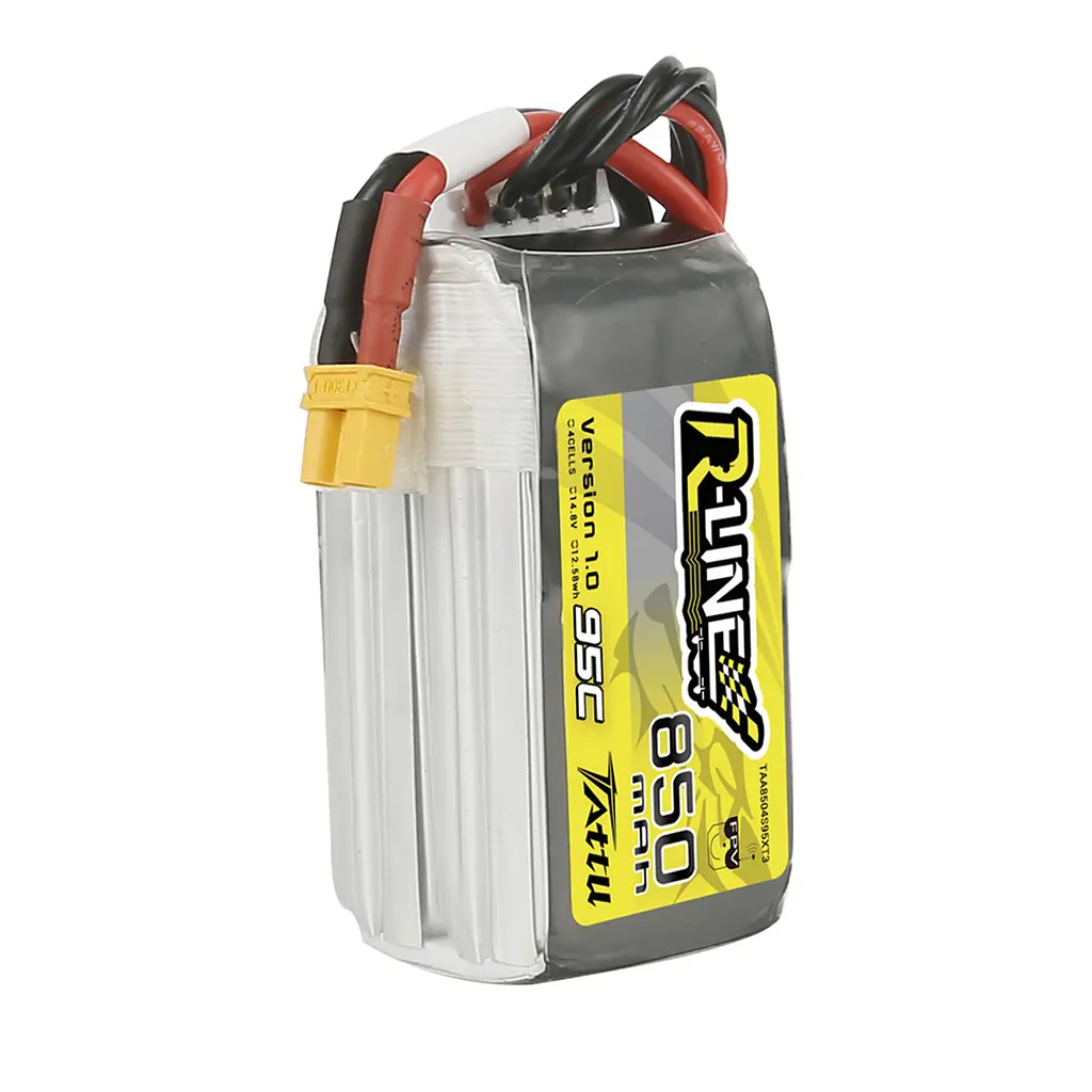Акумулятор Tattu R-Line 850mAh 14.8V 95C 4S LiPo - фото 4