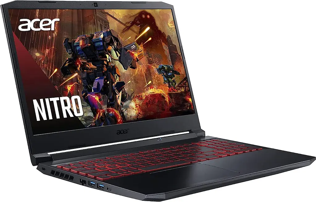 Ноутбук ACER Nitro 5 15.6" FHD 8/256GB, i5-11400H, GTX1650 4GB (AN515-57-536Q) Black (BOX) - фото 2
